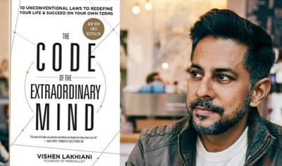 Vishen’s book, The Code of the Extraordinary Mind, became a New York Times bestseller in 2016.